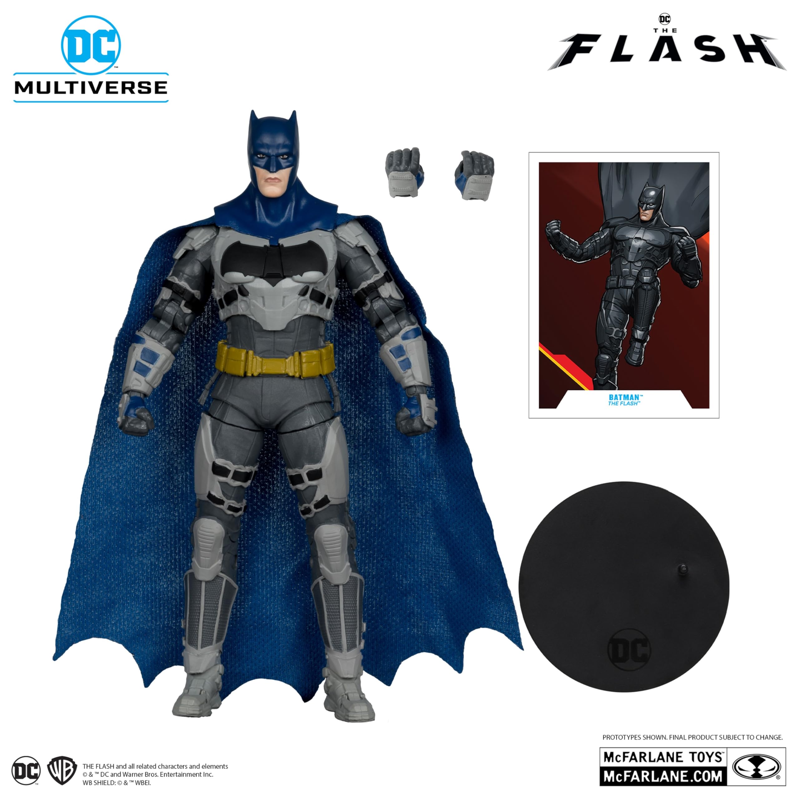 McFarlane DC Multiverse Collector Edition - Set di 2 personaggi d'azione #04 Batman who Laughs (Knight Armor) & Merciless (Dark Multiverse), 18 cm