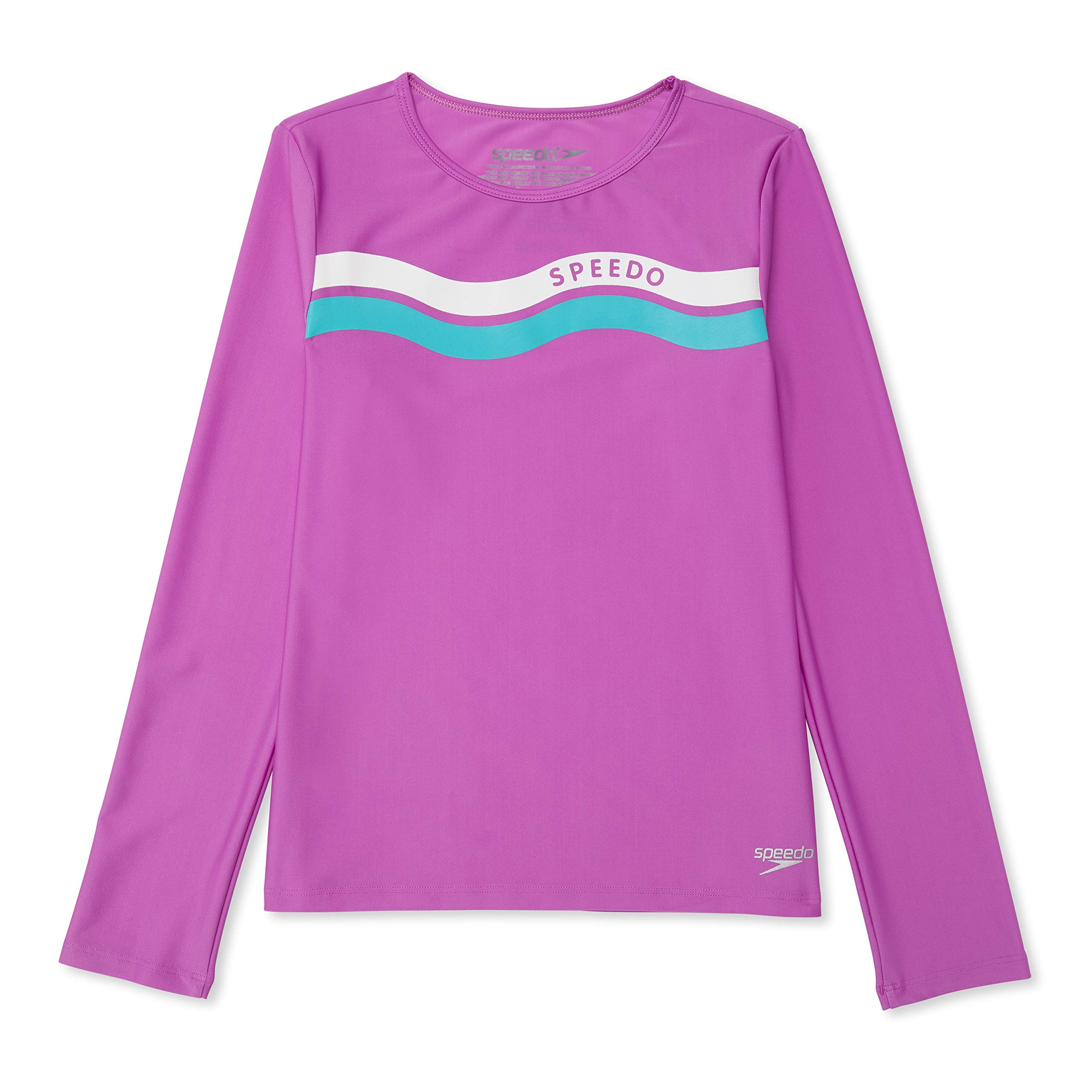 Speedo Girl's Uv Swim Shirt Long Sleeve Rashguard
