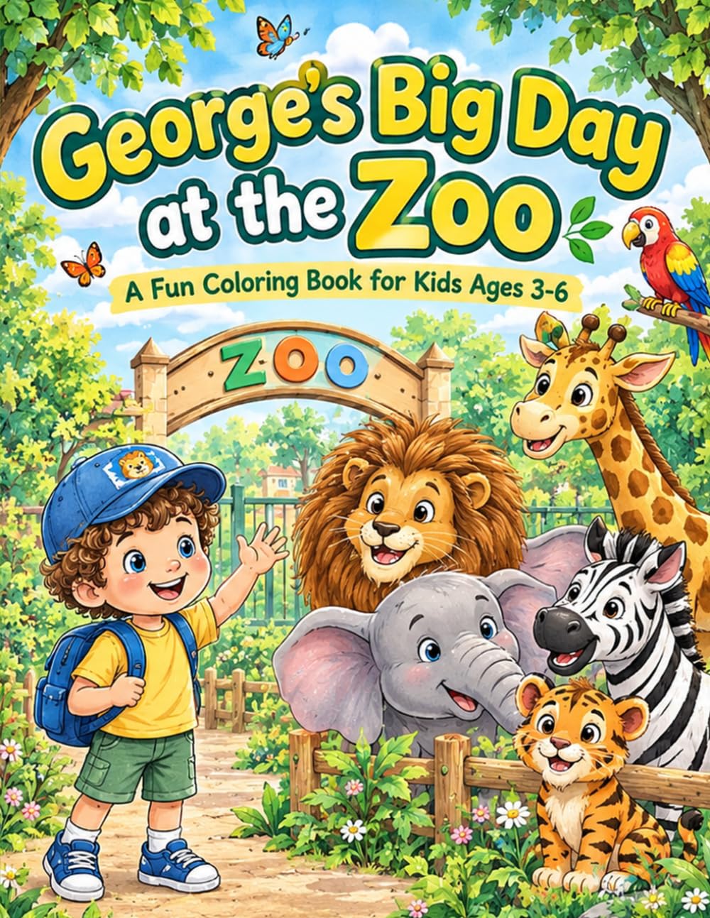 George's Big Day at the Zoo: George's Big Day at the Zoo
