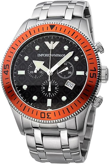 Emporio Armani herenhorloge AR 0552 : Amazon.nl: Kleding, schoenen \u0026  sieraden