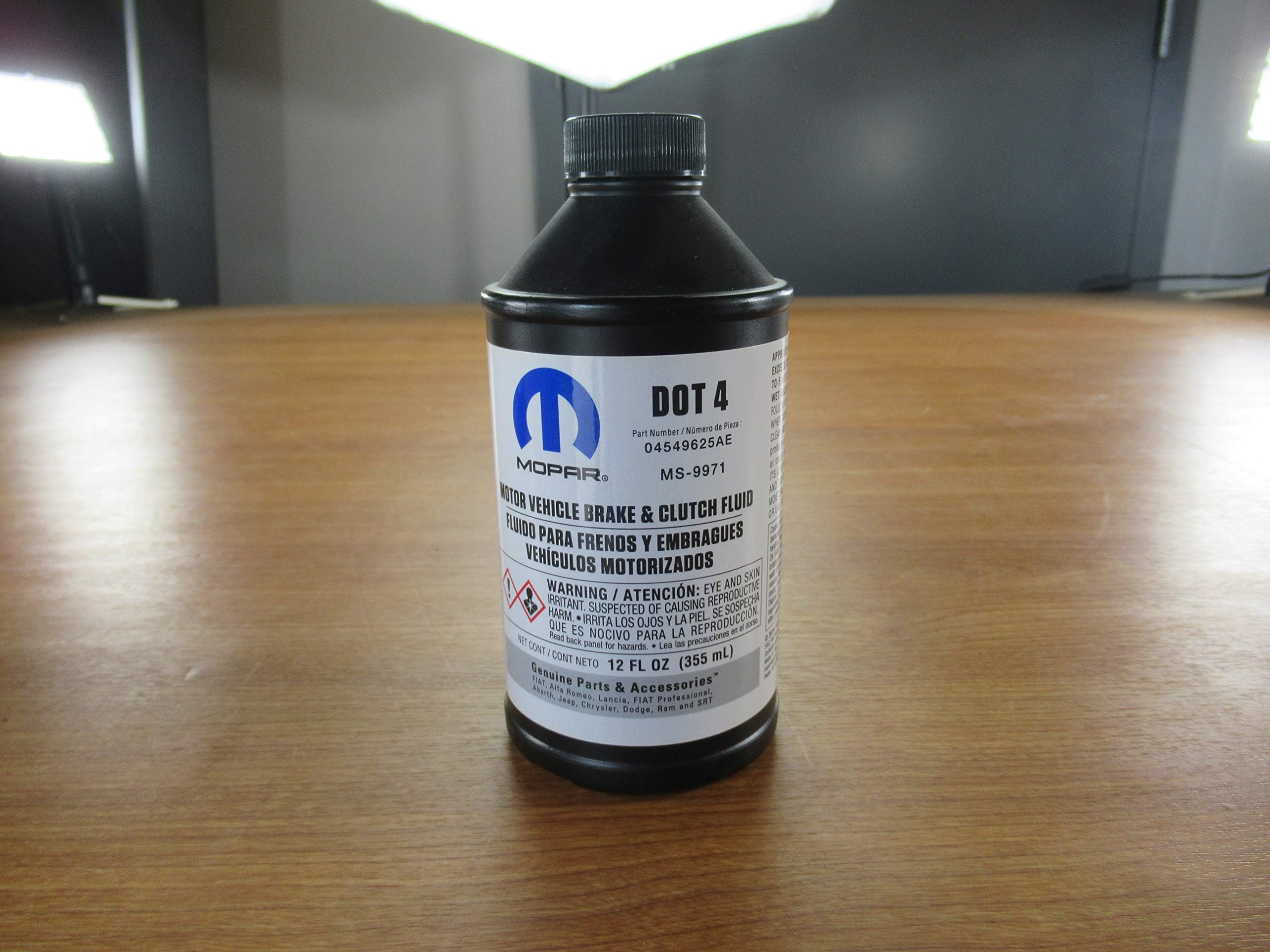 Chrysler Dodge Jeep Ram Dot 4 Brake Fluid Clutch Fluid 12 OZ OEM