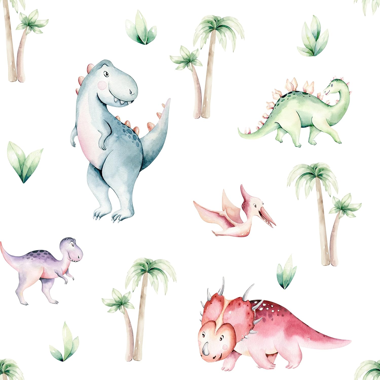 Western Living Dinosaur Crib Sheet, Unisex Dino Nursery