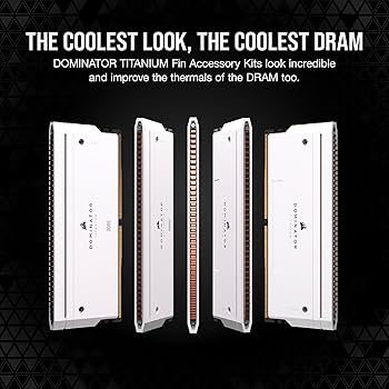 CORSAIR Dominator Titanium RGB DDR5 RAM 2X Fin Accessory Kit