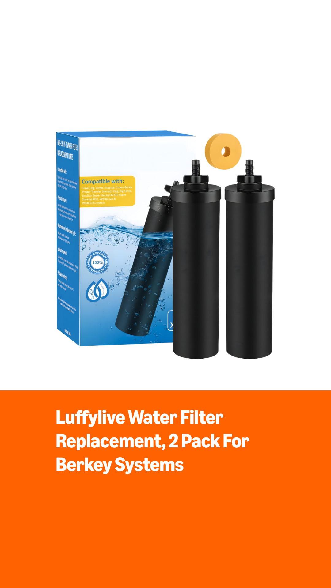 Amazon.com: Water Filter Replacement Compatible with Berkey, BB9-2