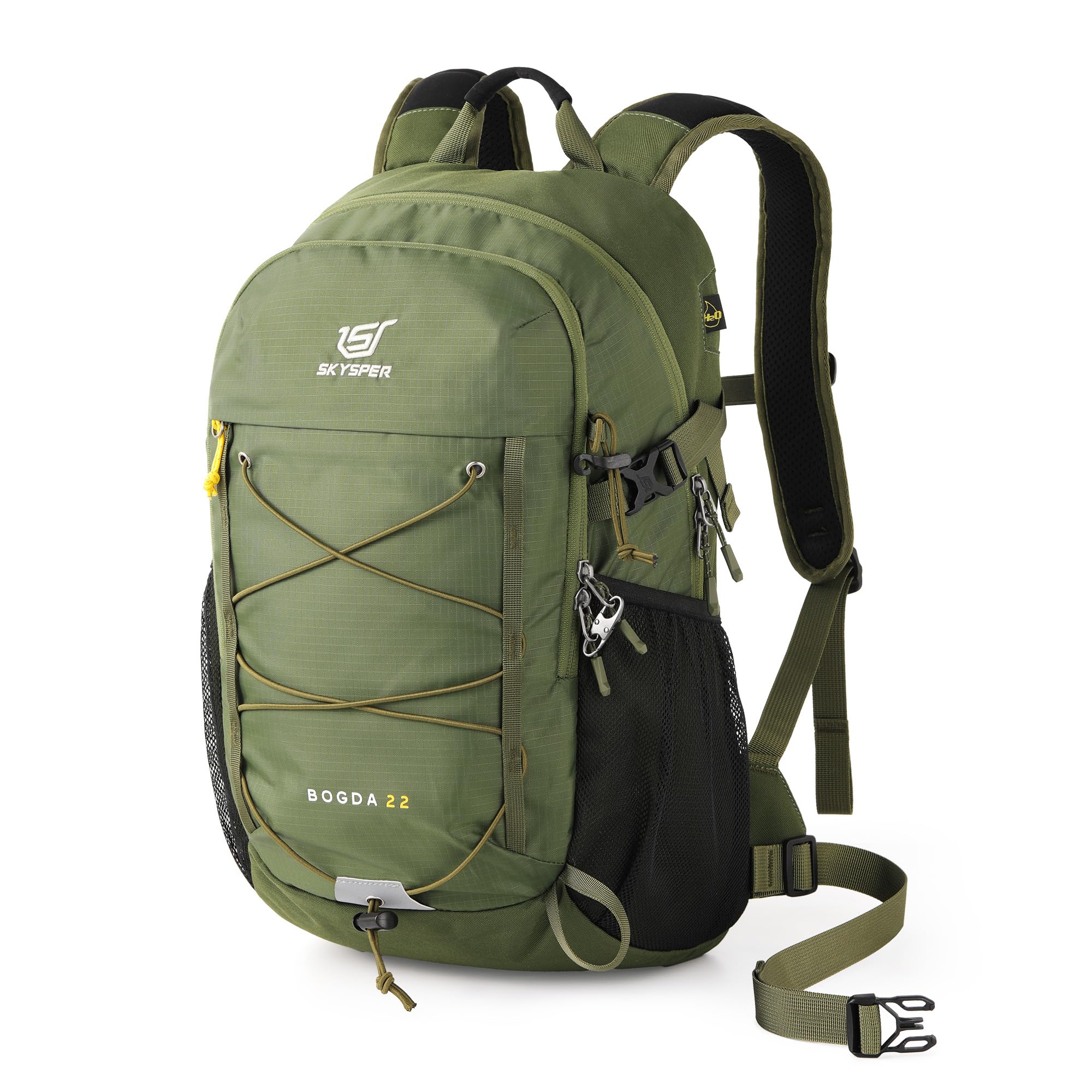 SKYSPER Zaino Trekking 22l, Zaino Escursionismo Piccolo Zaino Montagna per Uomo e Donna, Viaggio, Escursionismo, Trekking