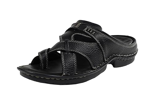 amazon leather chappals