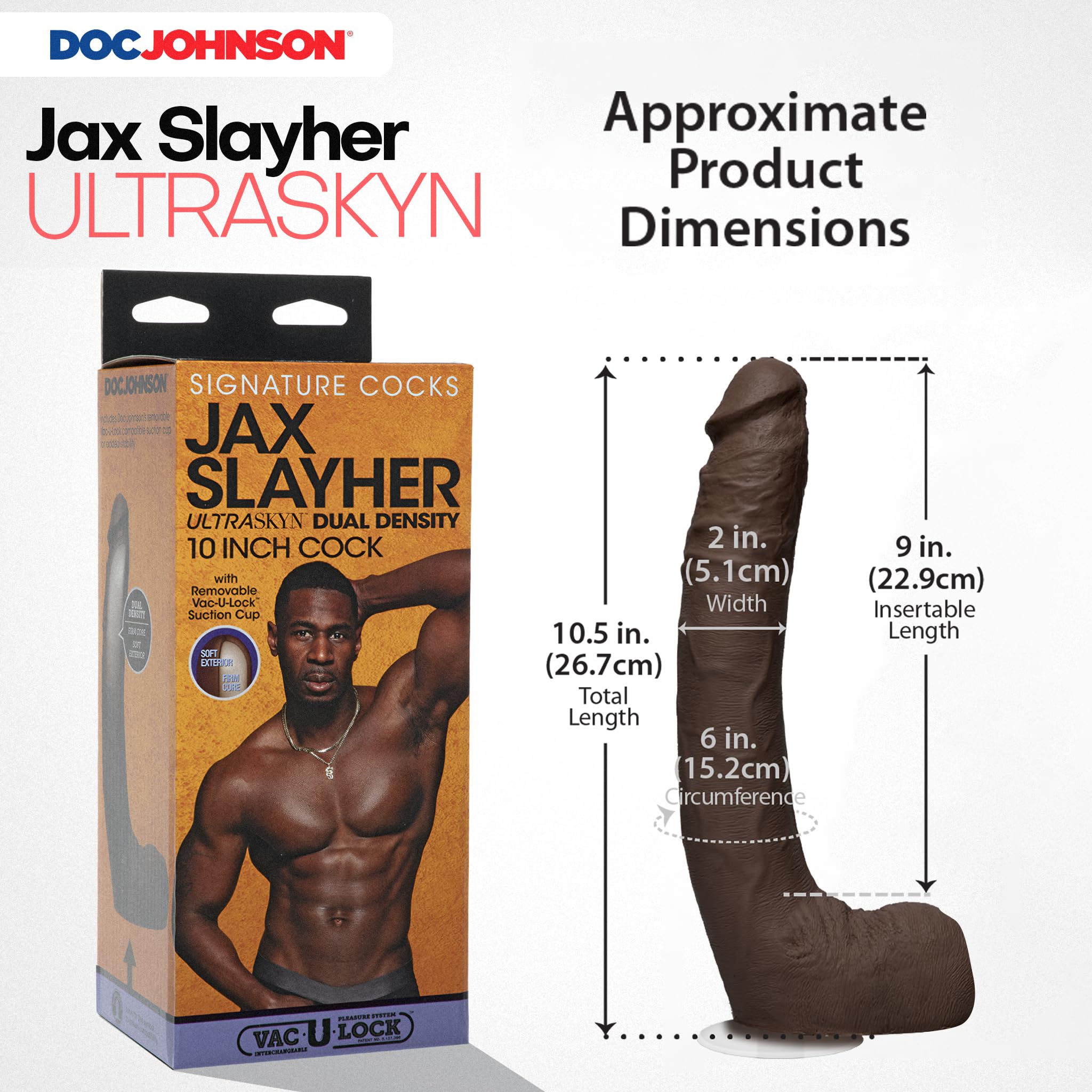 Signature Cocks Dildo Jax Slayher - 680 Gr