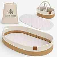 Set 3 Lenzuola Sotto Passeggino - Cotone Jersey Ultra Morbido, 80x40x8 Cm, Multicolor - Foto 8