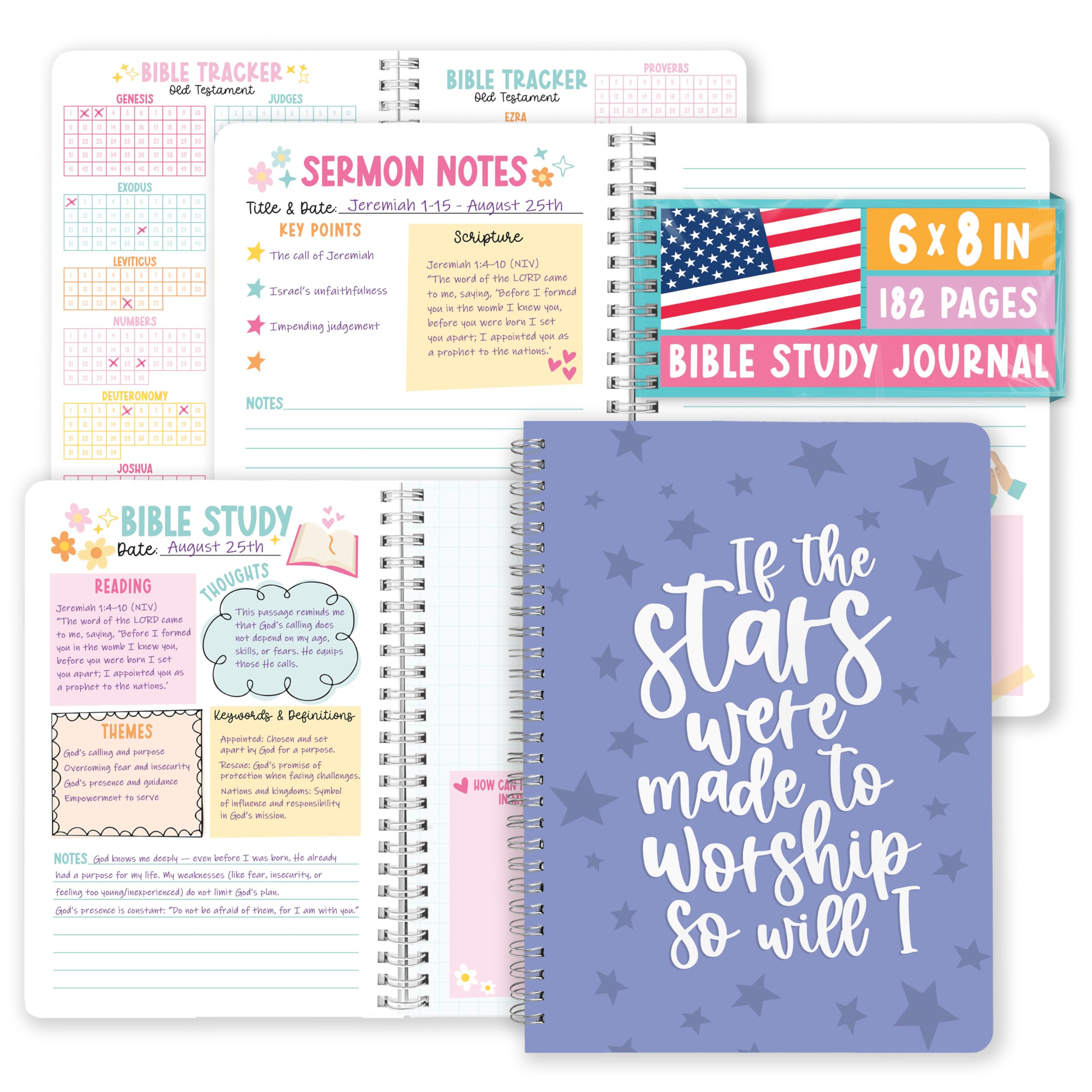 Guided Bible Study Journal for Women - Bible Journal for Women