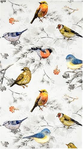 Gift Boutique Bird Guest Napkins Disposable Paper Towels with Colorful Birds for Spring Bathroom Baby Shower Birthday Tea Party Powder Room Decor
