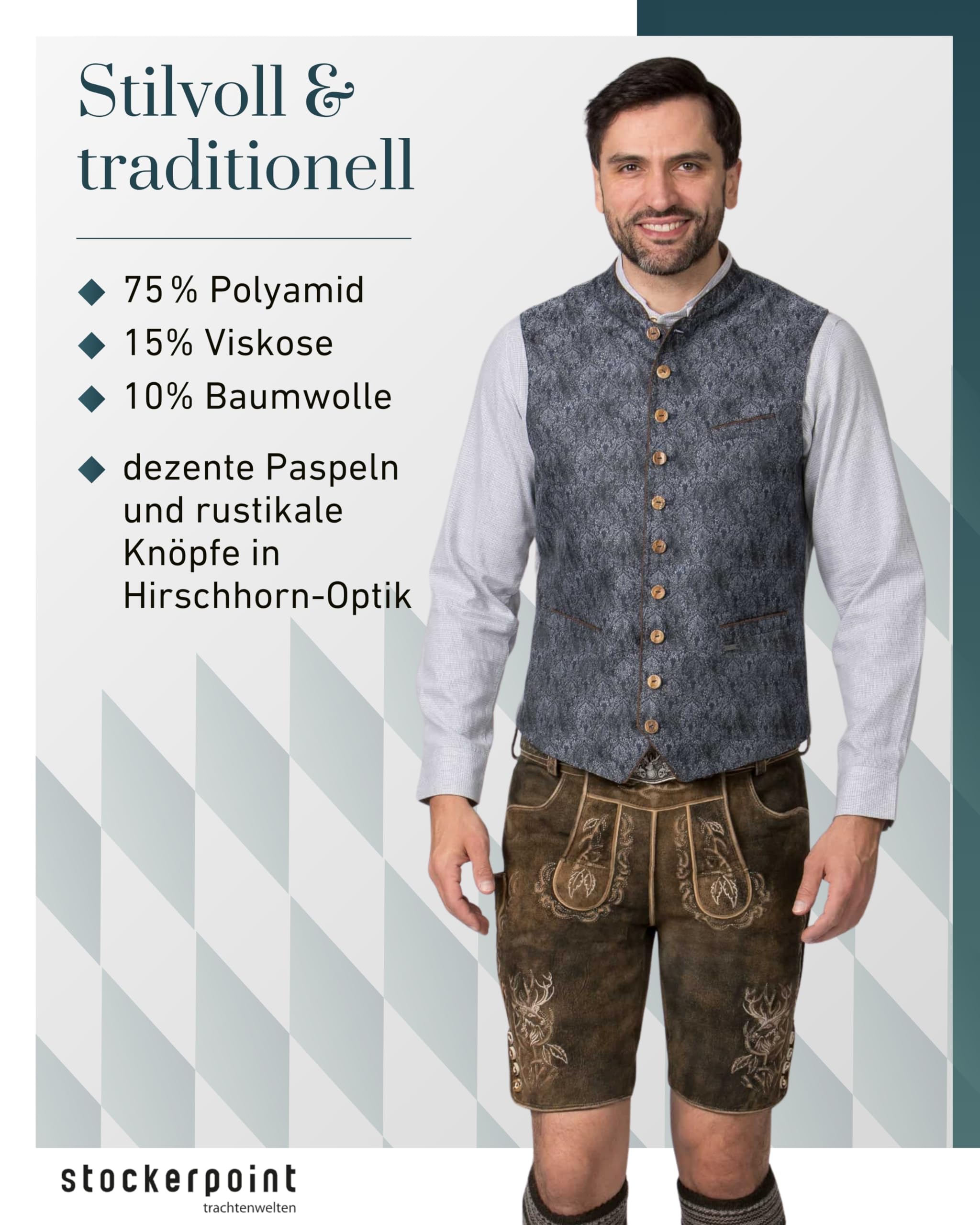 Stockerpoint Trachtenweste Christiano