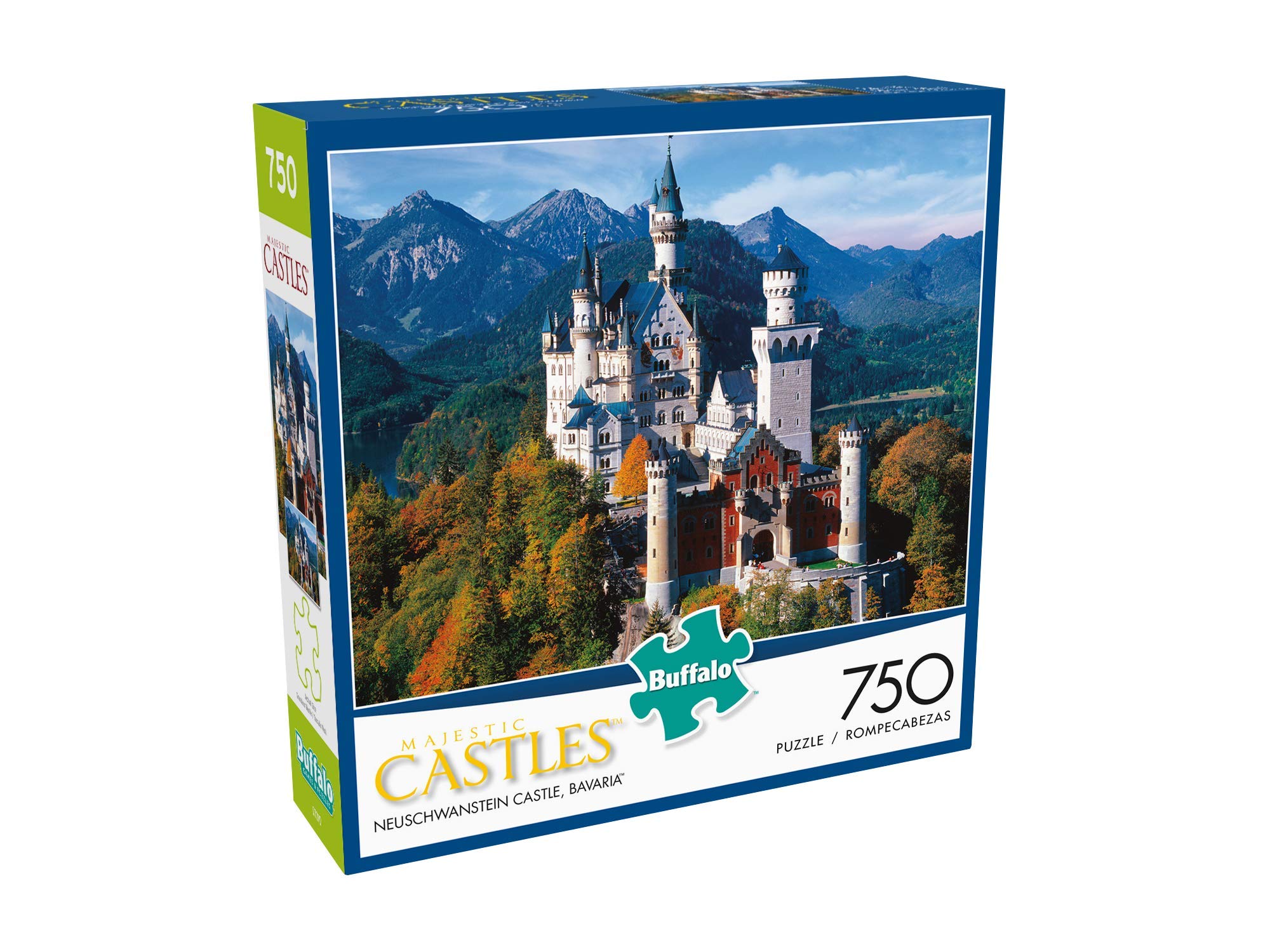 Amazon.com: Buffalo Games - Majestic Castles - Neuschwanstein