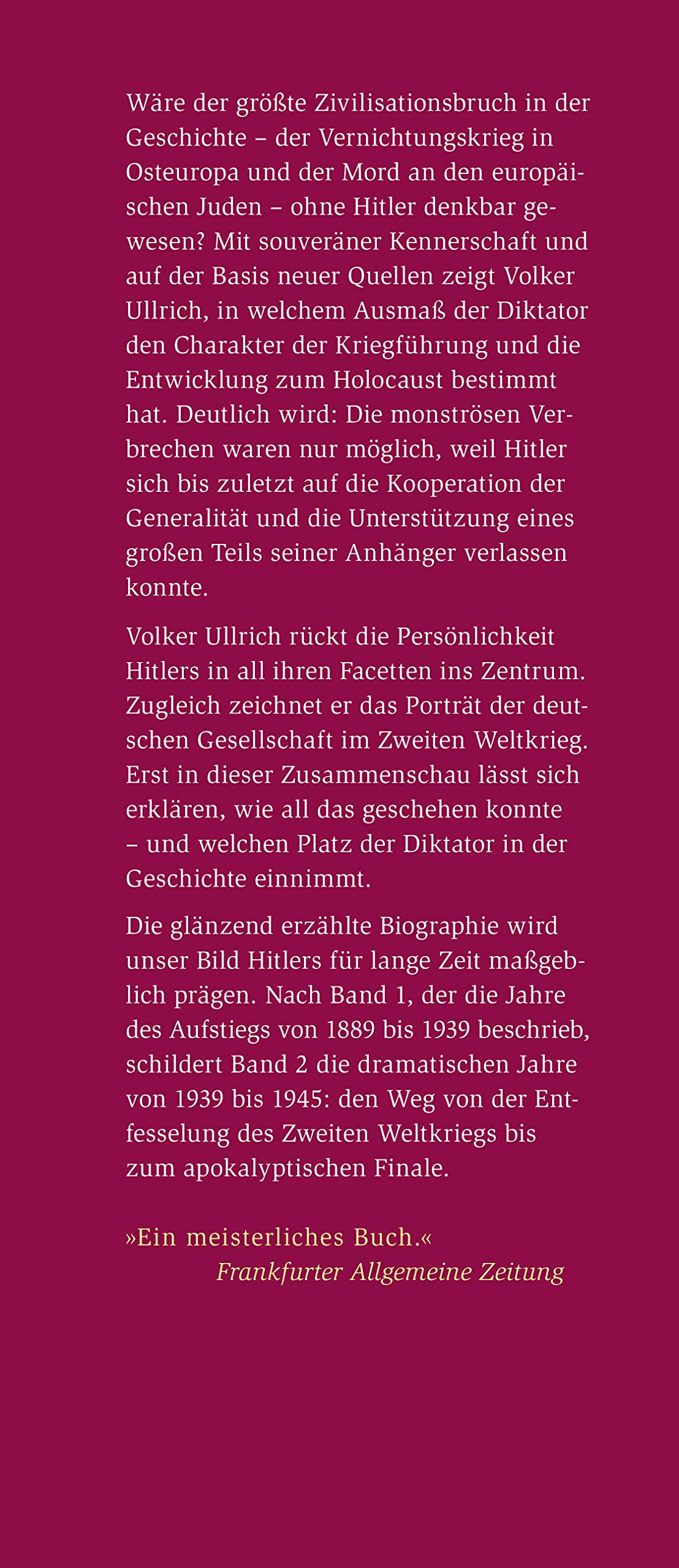 Adolf Hitler: Die Jahre des Untergangs 1939-1945 Biographie: 2