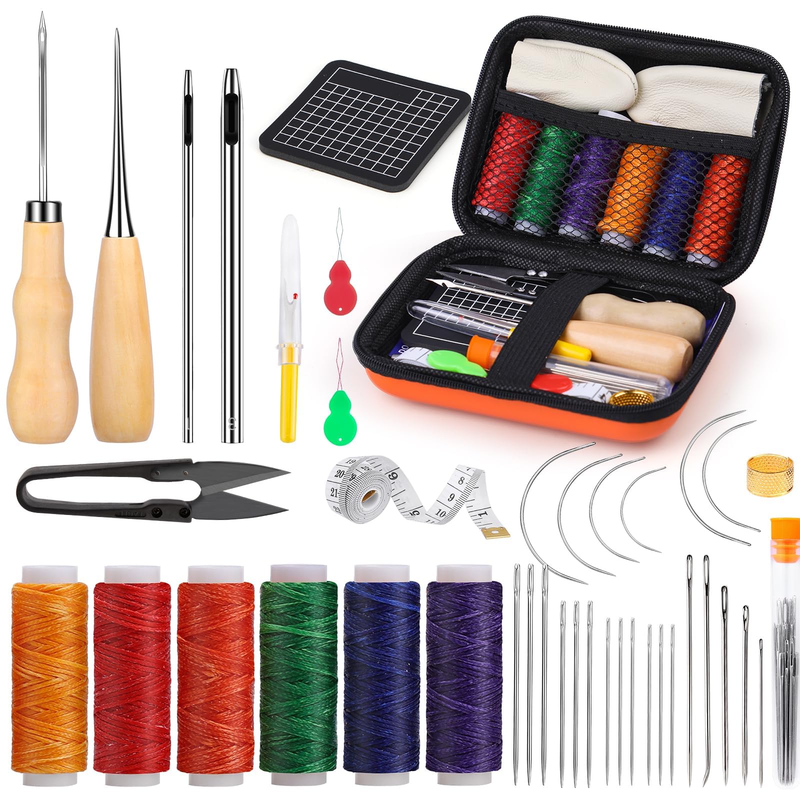 Leather Sewing Kit - Stitching & Repair Tools -10