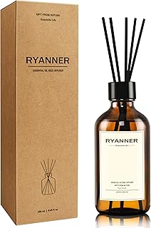 Reed Diffuser Set,8.45oz Long-Lasting Ocean Breeze Scent Diffuser with Sticks,Reed Diffuser for Bathroom Shelf Decor,Air Freshener for Bathroom,Home,Office Decor|Gifts for Men&Women
