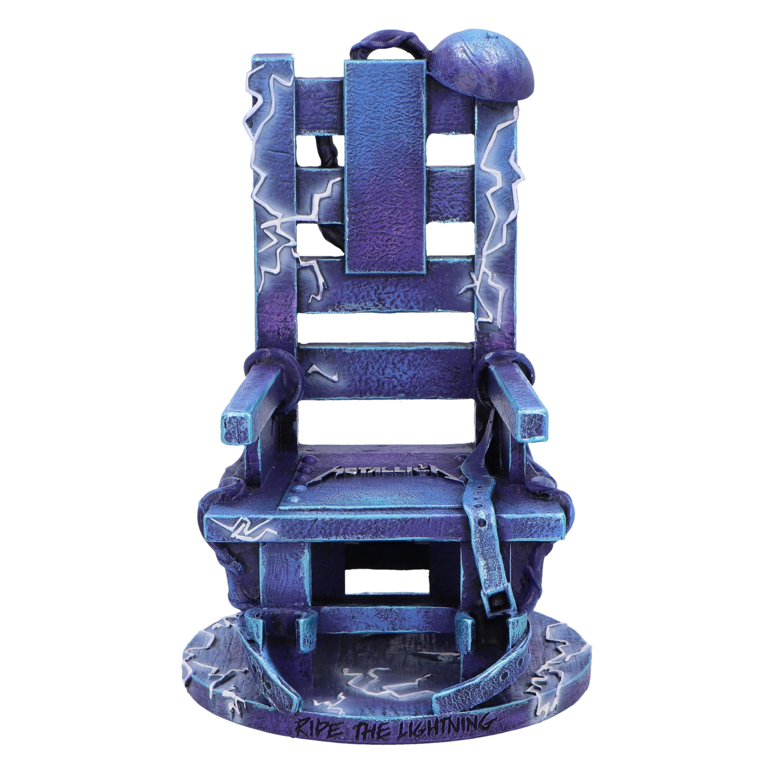 Nemesis Now Metallica Ride the Lightning Chair Figurine, Resin, Cast in the Finest Resin, Expertly Hand-Painted