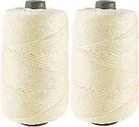 Vista 19 de Cordón de hilo artístico de 14.11 oz, hilo de poliéster color burdeos, para tejer macramé, bolsas de ganchillo, canasta de ganchillo, sombrero