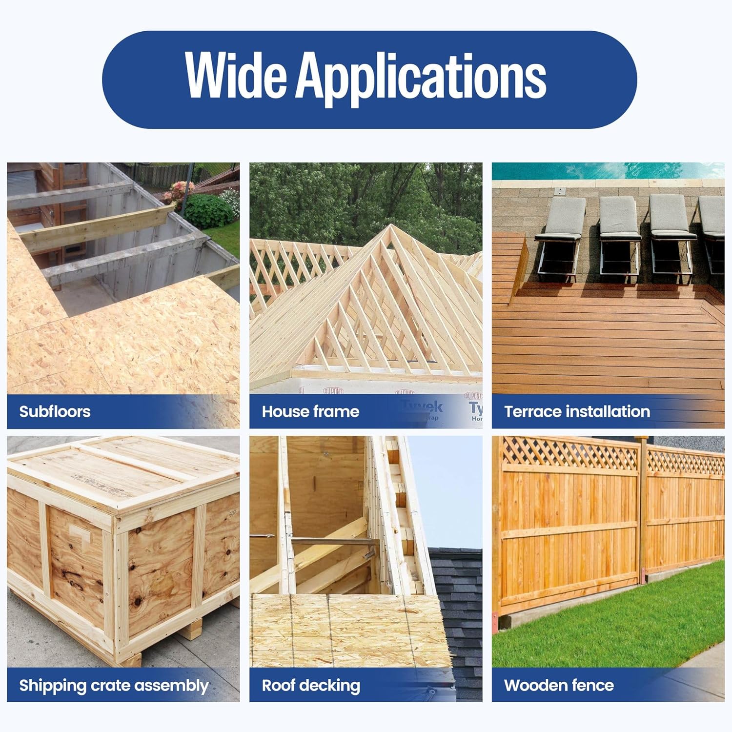 meite Framing Nails 28 Degree, 2-Inch, Wire Weld, Offset Round Head Smooth Shank Framing Nails for 28° Framing Nailer Gun (1,000 PCS) Galvanized Finish