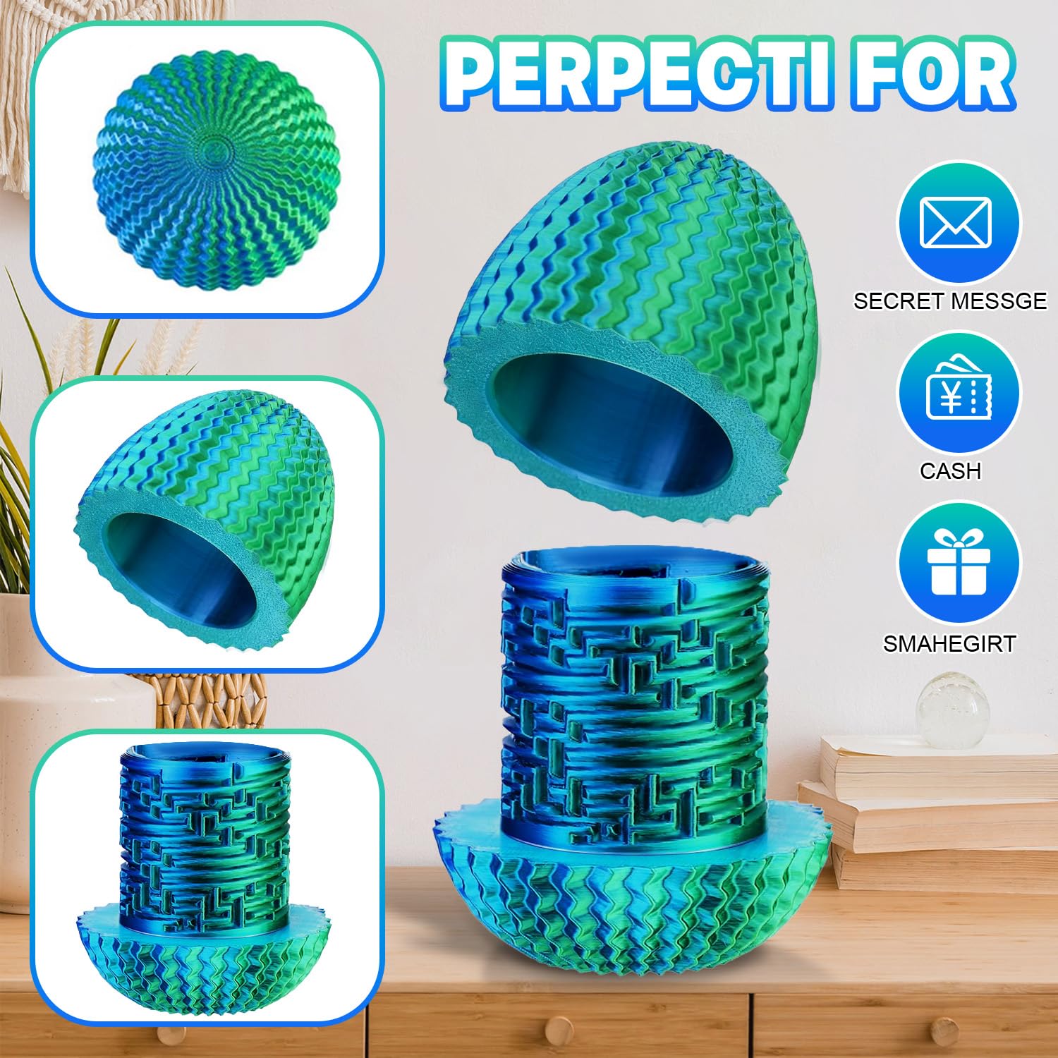 Mystery Egg Puzzle Box Easter Gifts - Image 2