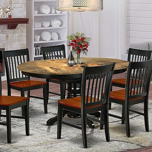 Miniatura 2 de XISUNYA Mantel ovalado ajustable, decoración de animales, con bordes elásticos, para mesa de mesa de poliéster con estampado de leona y león joven,