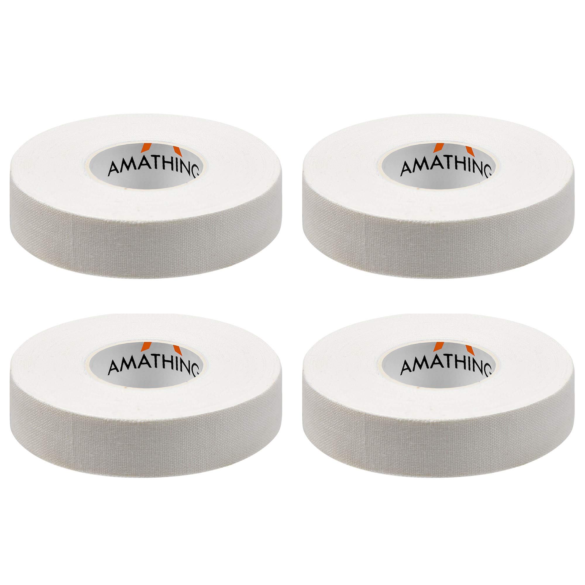 Cinta de escalada de 3-4 rollos en la caja de metal de 1,5 cm de ancho en cinta negra ideal para dedos y cinta deportiva para escalar boulder, entrenamiento con pesas, voleibol, artes marciales ...
