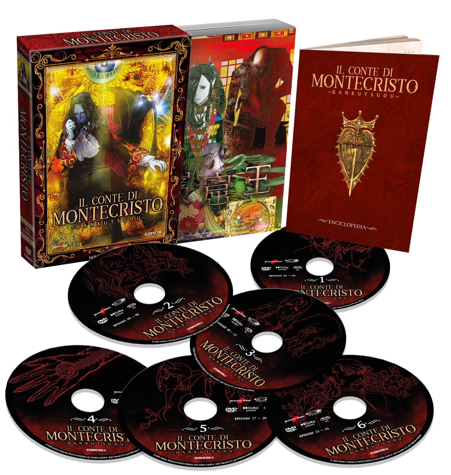 Il Conte Di Montecristo - Anime - (6 Dvd)