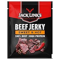 Jack Link's Beef Jerky Sweet & Hot Carne Secca di Manzo Ricca di Proteine