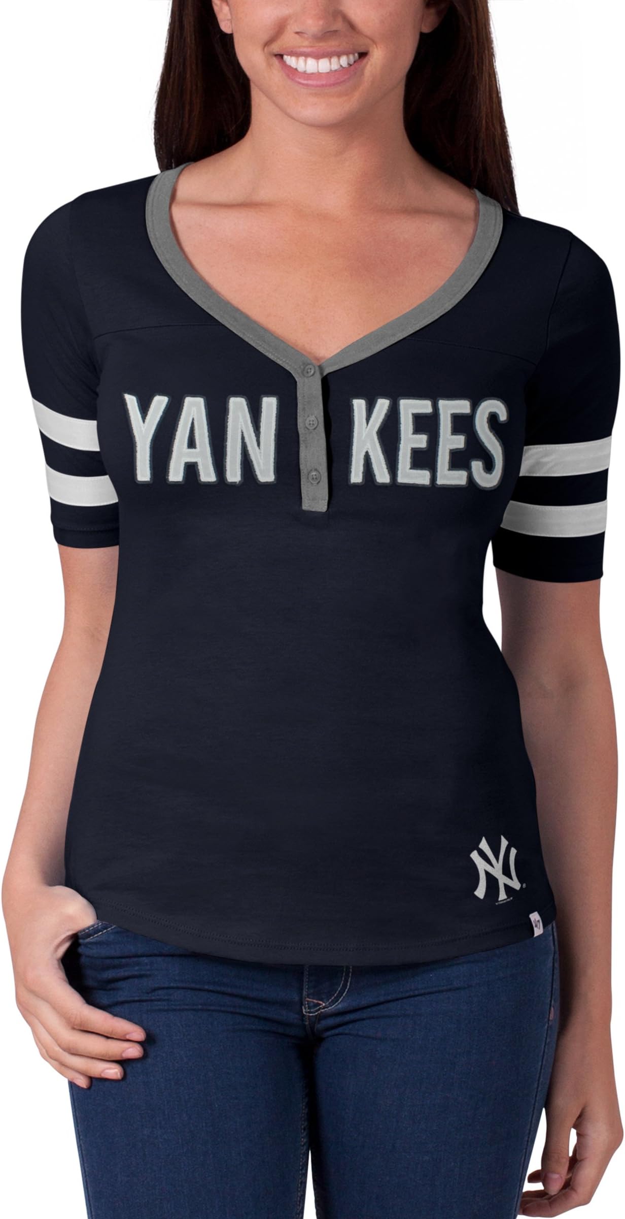 MLB Women's First Up Tee Rescue Red