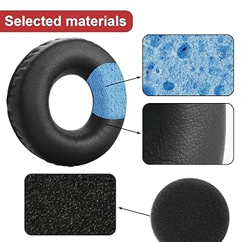 Sennheiser HD 25-1 有線ヘッドセット 交換イヤーパッド付き ゼンハイザー HD25−1 Ⅱ の劣化したヘッドクッションを純正