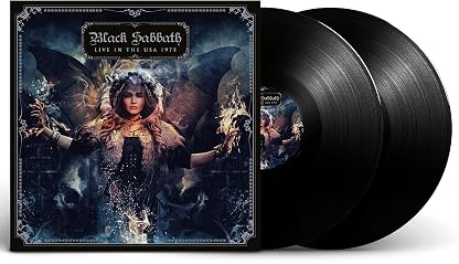 LIVE IN THE USA 1975 (2LP) por Black Sabbath — capa do álbum