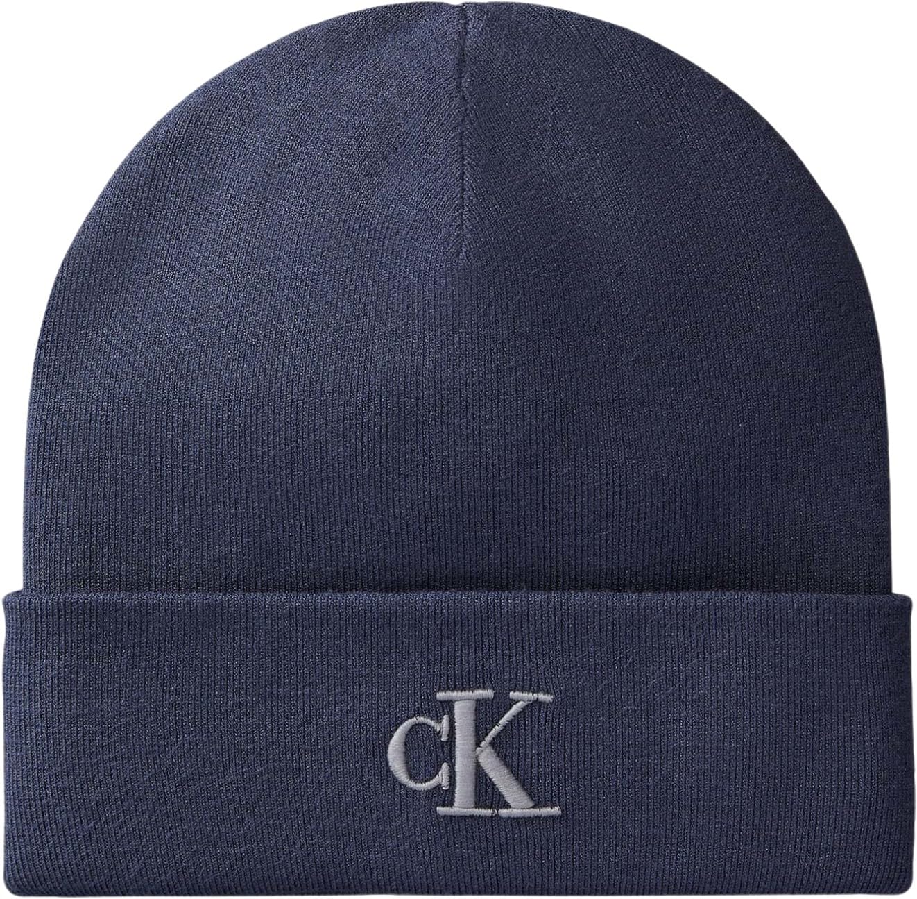 Calvin Klein Men's Ck Fine Rib Beanie Lv04d8020g Hat