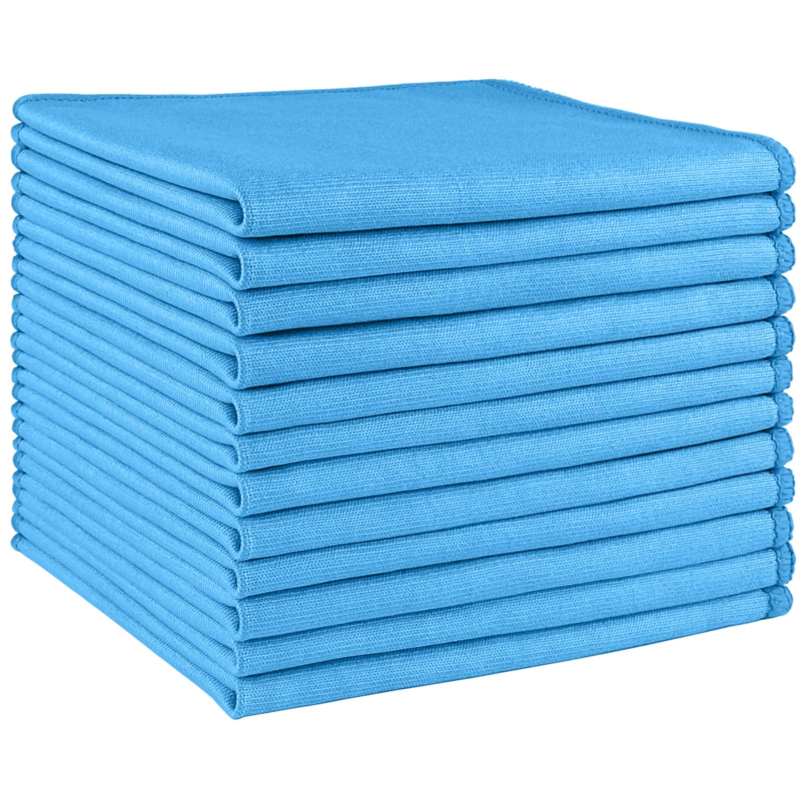 KLNYOO Lot De 8 Chiffons De Nettoyage En Microfibre Non Pelucheux Sans