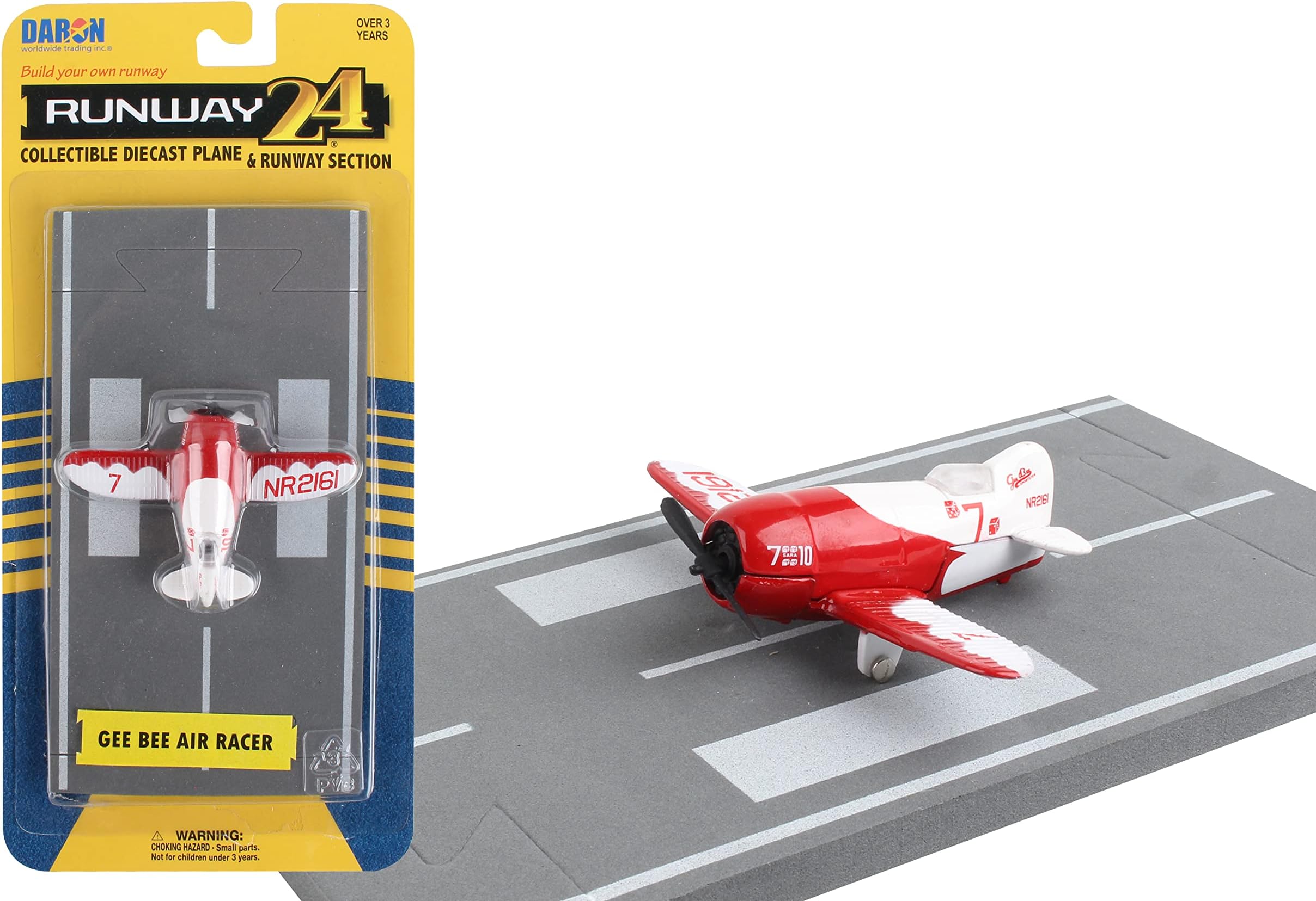 Daron Worldwide Trading Runway24 Gee Bee Racer Vehicle