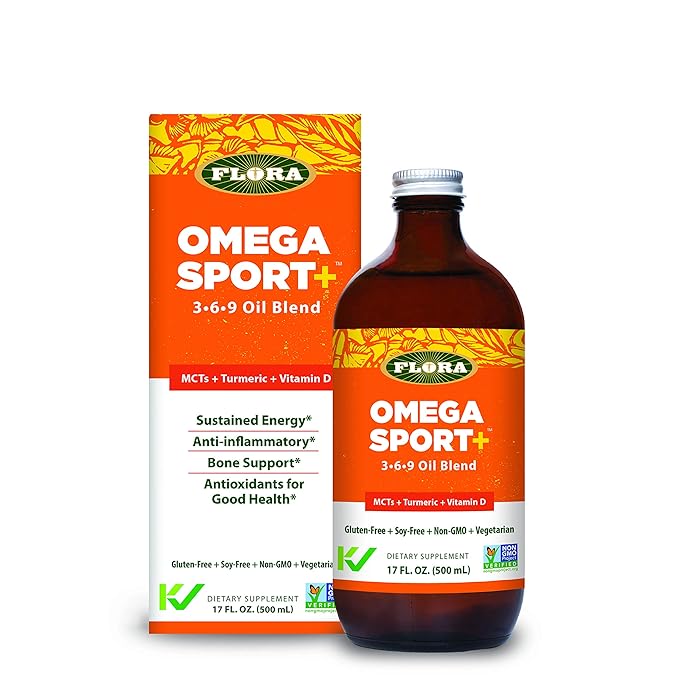 Buy FLORA Omega Sport+, Body Strength + Joint Health, Omega369