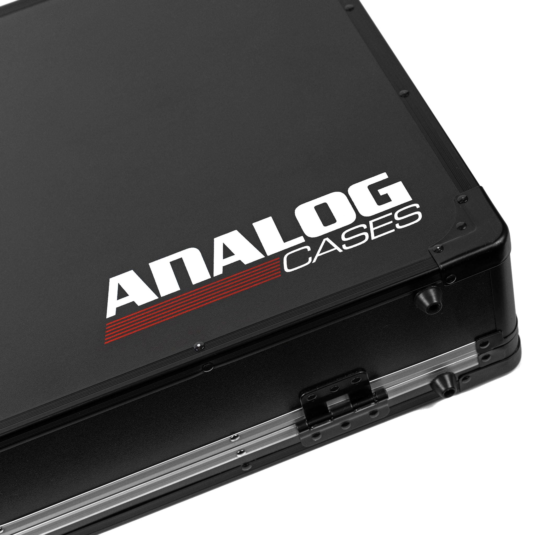 Analog Cases UNISON Performance Case XL, valigia da trasporto DJ (borsa da trasporto leggera e resistente, massima protezione, valigia DJ per il trasporto di più dispositivi), nera
