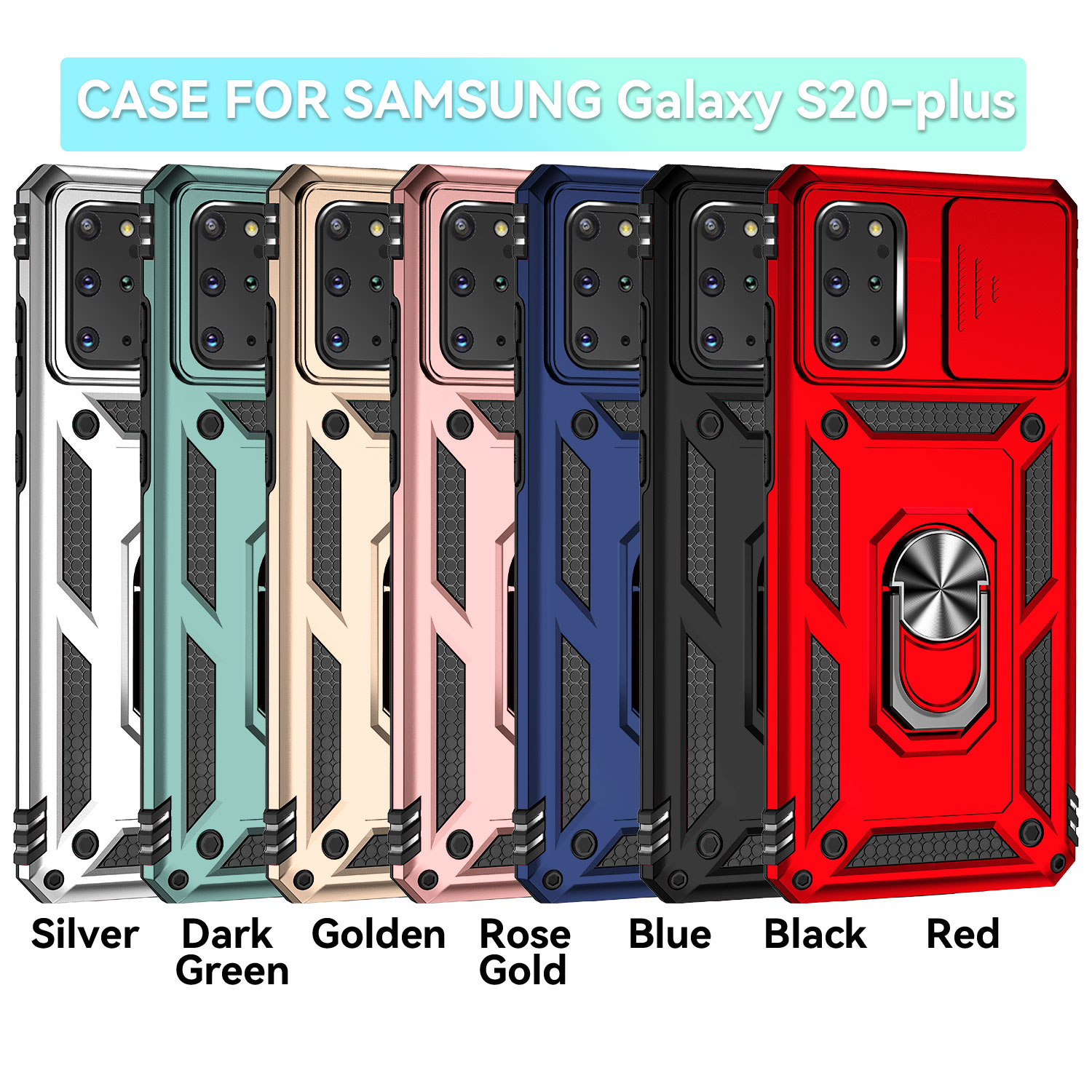 Amazon.com: for Samsung Galaxy S20 Plus Case with Camera Lens