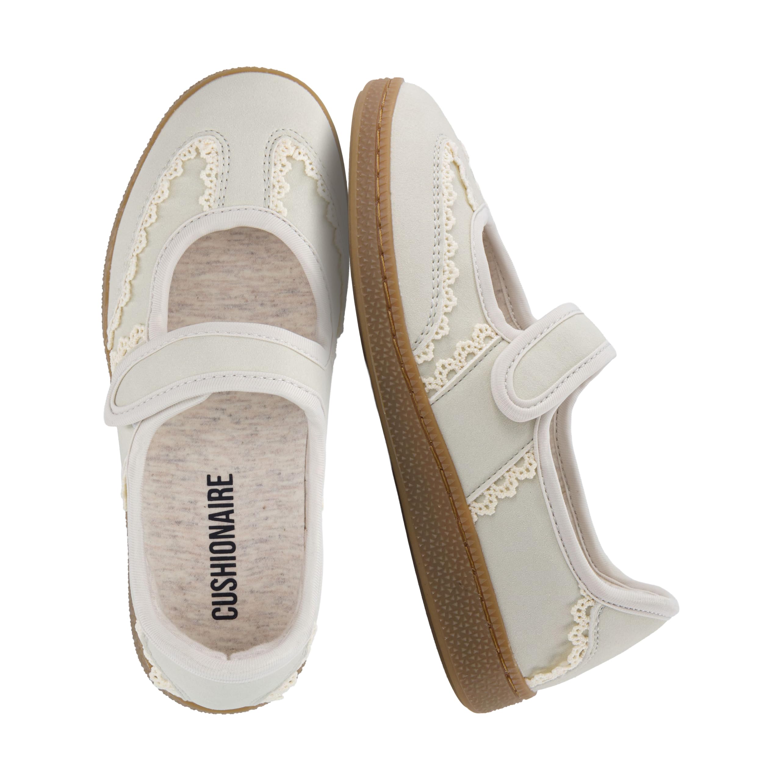 CUSHIONAIRE Babs Mary Jane Shoes for Girls