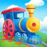 Trolley fun: 電車アプリ。アイドルゲーム。鉄道駅。電車運転ゲーム。3d トレイン。新幹線