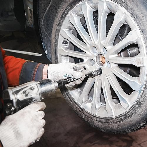 Miniatura 10 de Juego de barra de extensión de limitación de par de accionamiento de 12 pulgada, juego de varillas de torque de tuerca de llanta de 10 piezas con