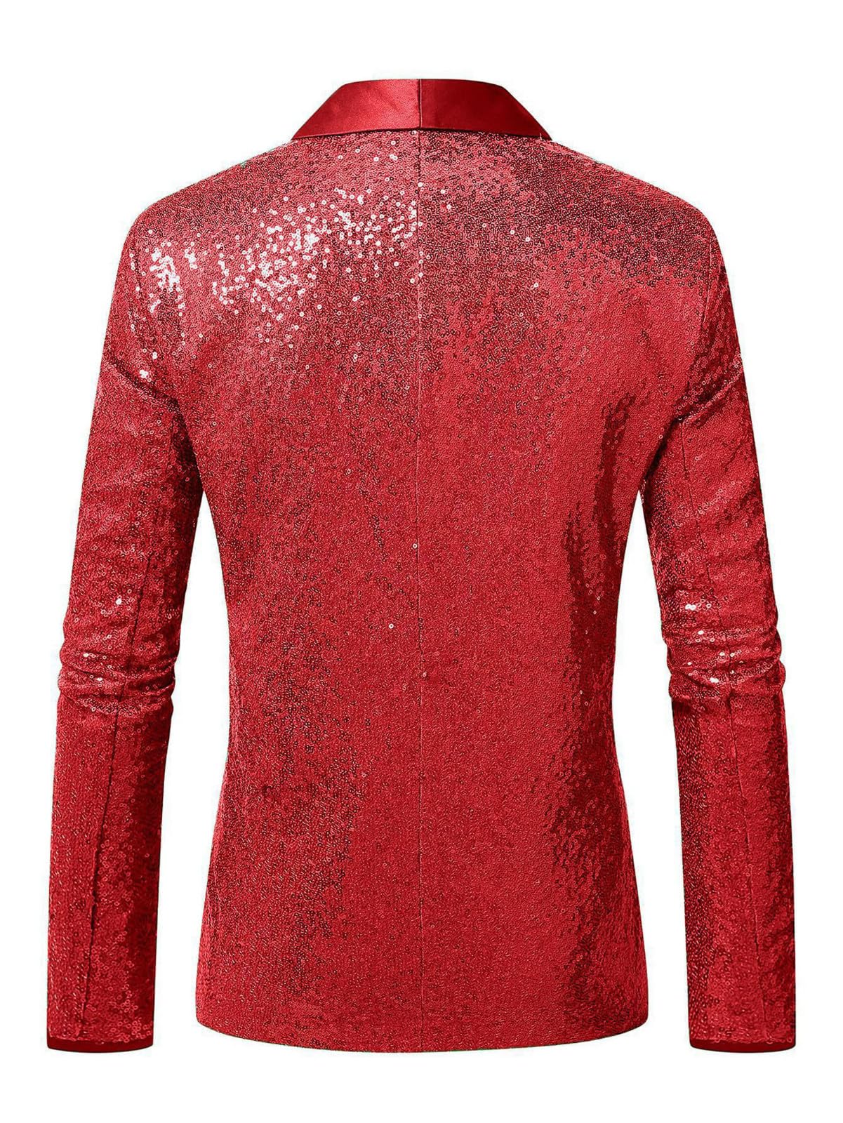 Genérico Americana Hombre Blazer Slim Fit Fiesta Chaqueta de Traje Elegante Negocios Boda Casual Ajustada Moderna Caballero Estilo Único A5