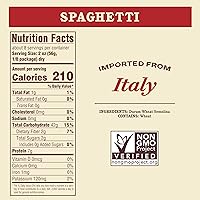 Vista 3 de Rao's Pasta de espagueti casera, 16 onzas, elaborada tradicionalmente, calidad premium, de harina de sémola dura, troquelada de bronce tradicional