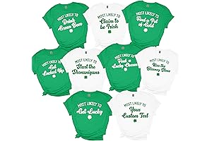 Funny St Patricks Day Shirt Most Likely To St Patricks Shirt Women and Men