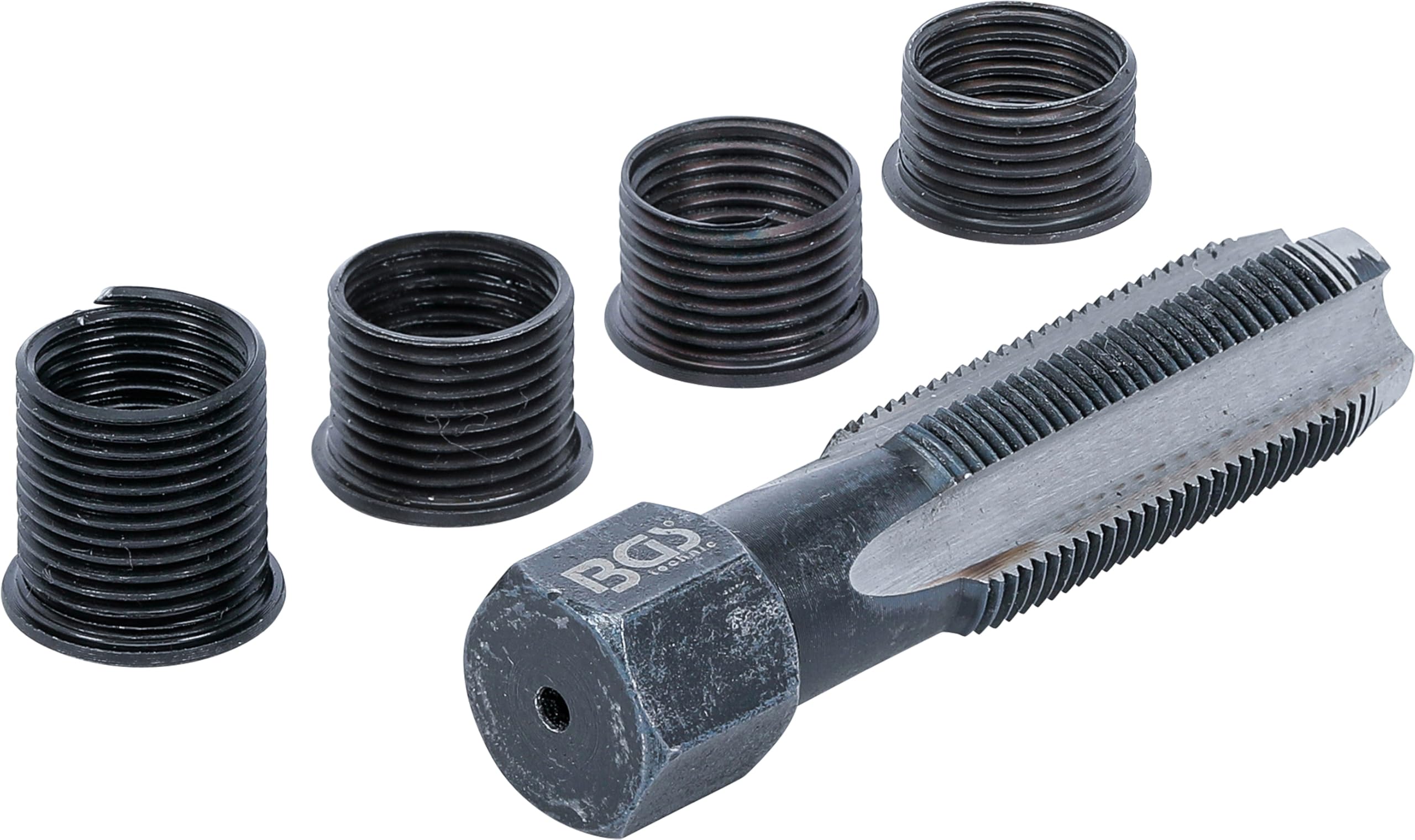 BGS 152 | Kit di riparazione per filetti candelette | M14 x 1,25 mm | 5 pz.
