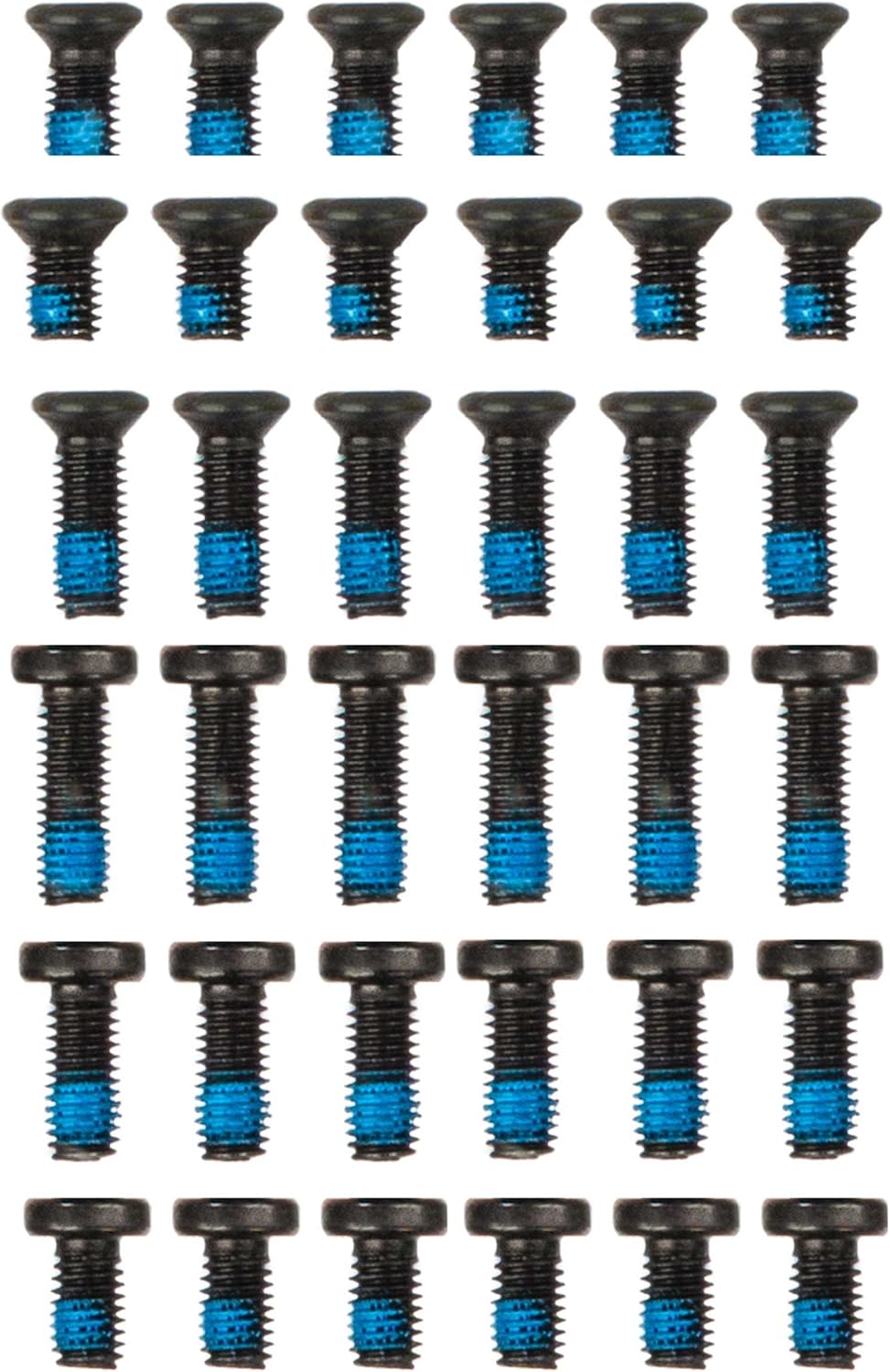 Monstrum #6-48 Gunsmithing Screw Pack | 6mm, 8mm, and 10mm Length in Standard and Flat Head with Torx T10 Head | Compatible with Ruger 10/22 and Other Common Rifle Receivers