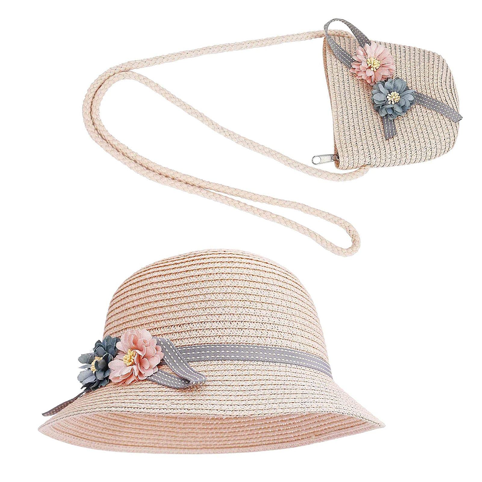 Children Sun Hat Kids Straw Hat Suit 