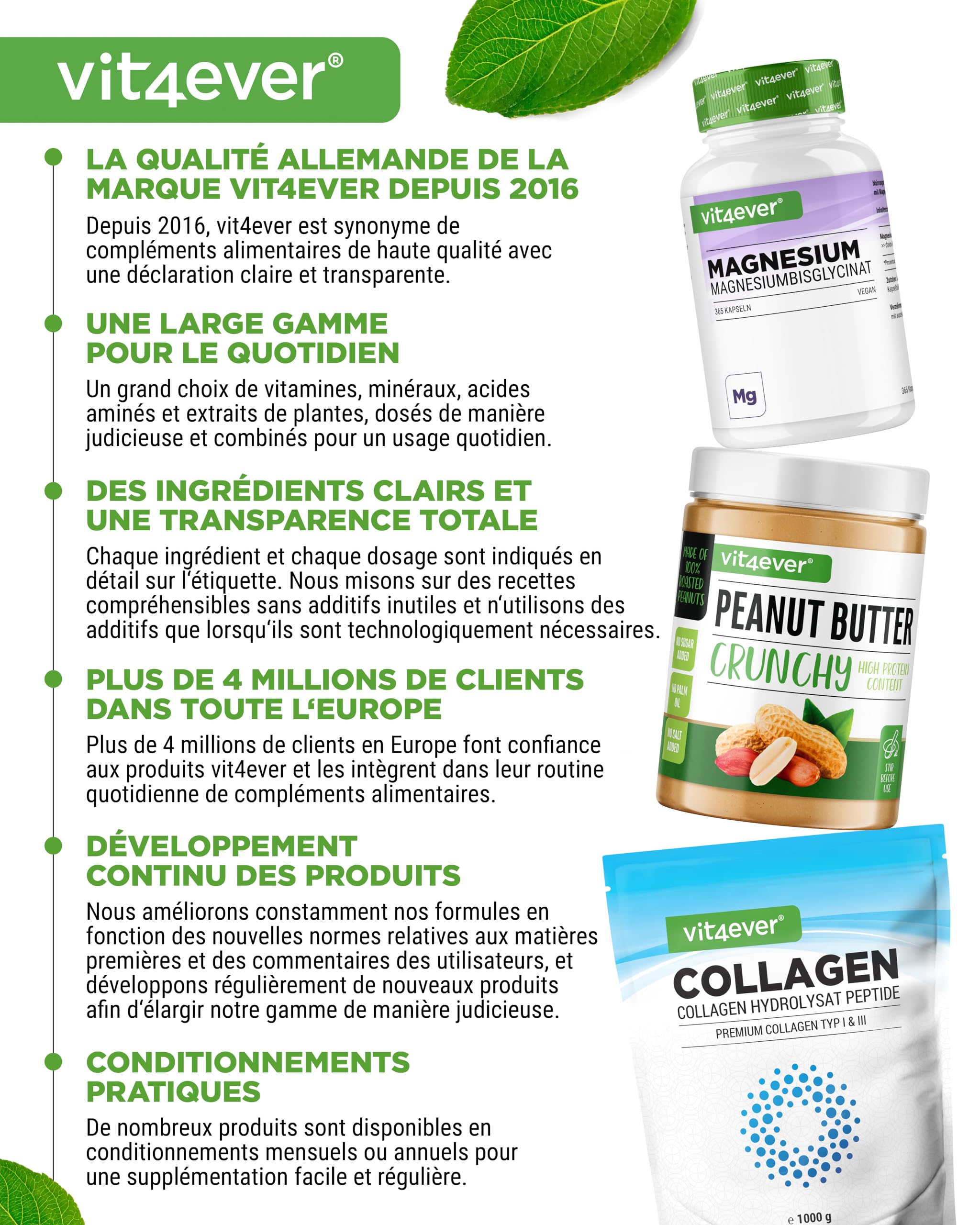 vit4ever Cissus Quadrangularis - 180 Gélules avec 700 mg d’Extrait - Premium : 20% de Cétostérones - Forte Dose - Végan