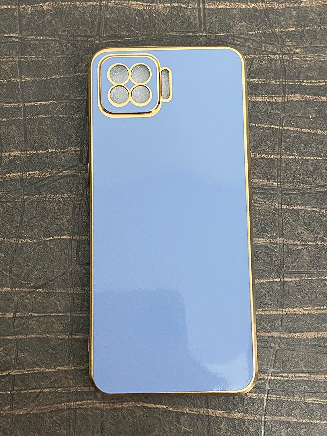 Apurb Store for Oppo F17 Pro Plating Square Gold Frame Phone Case Luxury Soft Silicone Back Cover (for Oppo F17 Pro, Blue) (B0BNNPDVGM) Amazon Price History, Amazon Price Tracker