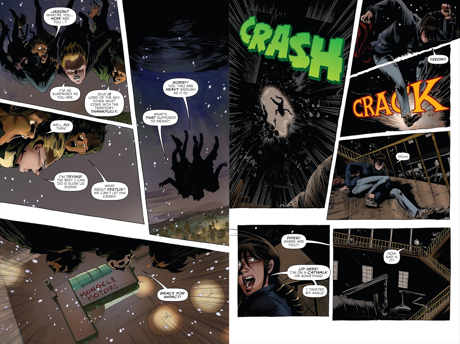 Heroes of Olympus: The Lost Hero: The Graphic Novel      Paperback – October 9, 2014