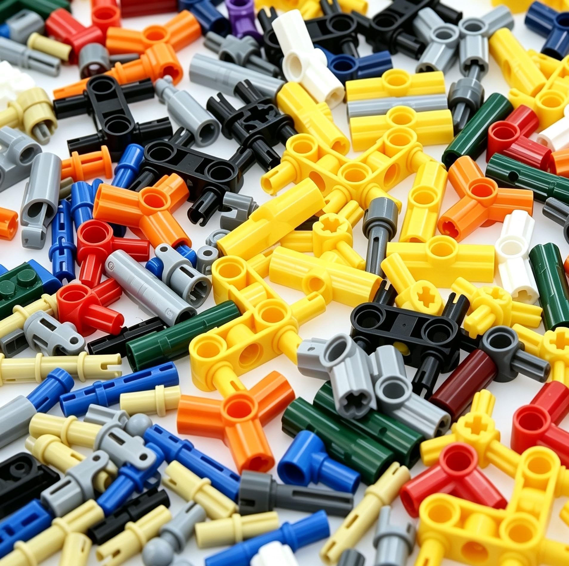 Technic Parts ,Pin Liftarm Beam Axle Panel Car Building Blocks MOC 370PCS