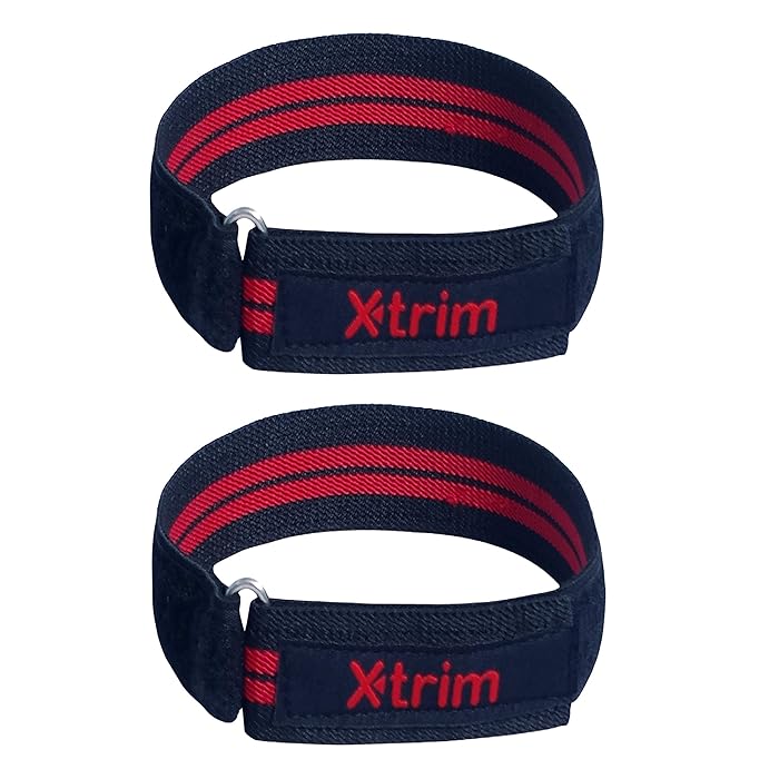 Buy Xtrim DuraFit Set of 2 Strong Elastic Workout Straps Occlusion